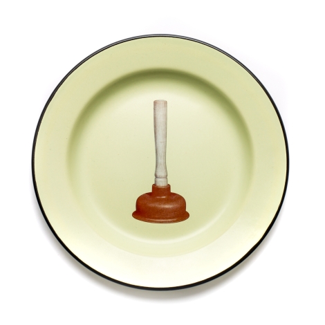Seletti Toiletpaper Home Enamel plate