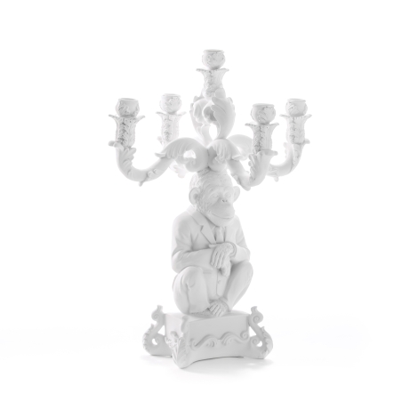 Seletti Burlesque Chimp candle holder