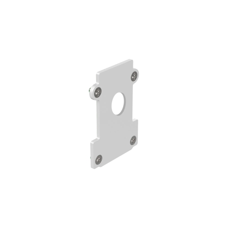 Ideal Lux Ego Recessed testata chiusura con foro accessorio
