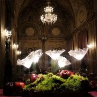Slamp Lafleur LED Lampada Da Tavolo Dimmerabile USB A Batteria