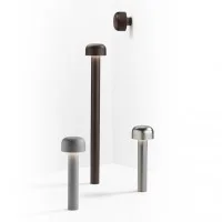 Flos Bellhop Bollard Paletto H 380 LED 8W Lampada In Alluminio