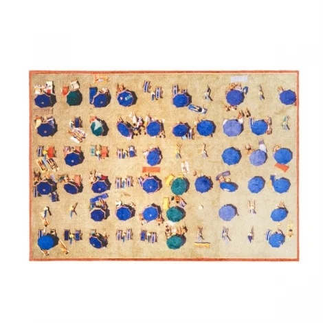 Seletti Holiday at the seaside 18 Rug - GG x Seletti limited edition