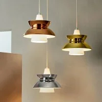 Louis Poulsen Doo-Wop Aluminum Conical Single Pendant Lamp For