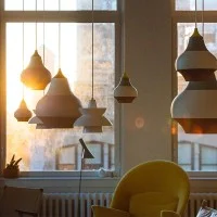 Louis Poulsen Cirque Suspension Ceiling Lamp Single Colored For Louis Poulsen Cirque Suspension Ceiling Lamp Single Colored For