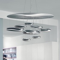 Artemide Mercury Lampada LED a Sospensione Lampadario