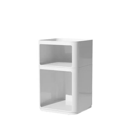 Kartell Componibili classic Big 2 elementi quadrati basso aperto