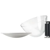 Flos Glass Diffuser with Reflector for Taccia Small Flos Glass Diffuser with Reflector for Taccia Small