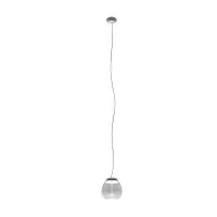 Artemide Empatia Suspension LED Lamp In blown Glass By Carlotta