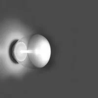 Artemide Empatia Lampada Da Parete Soffitto LED in Vetro