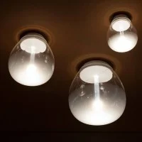 Artemide Empatia Lampada Da Parete Soffitto LED in Vetro