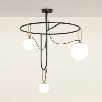 Artemide nh S4 Circulaire Multiple Suspended LED Ceiling Lamp