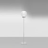 Artemide Empatia Floor Lamp LED 20W in White Blown Glass By