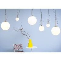 Artemide Nh Suspension Lampada A Sospensione Singola Sfere In