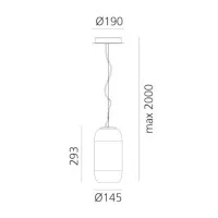 Artemide Gople Mini Suspension Lampada A Sospensione LED Artemide Gople Mini Suspension Lampada A Sospensione LED