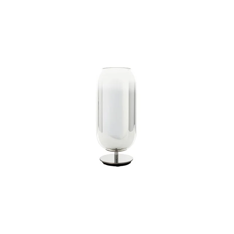 Artemide Gople Mini Table Lamp LED Dimmable In Glass And Artemide Gople Mini Table Lamp LED Dimmable In Glass And