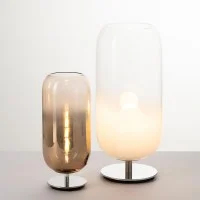 Artemide Gople Mini Table Lamp LED Dimmable In Glass And