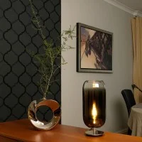 Artemide Gople Mini Table Lamp LED Dimmable In Glass And