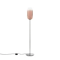 Artemide Gople Floor Lamp LED Dimmable E27 In Glass And Aluminum Artemide Gople Floor Lamp LED Dimmable E27 In Glass And Aluminum