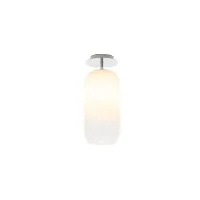 Artemide Gople Mini Ceiling Lamp LED Dimmable In Glass And