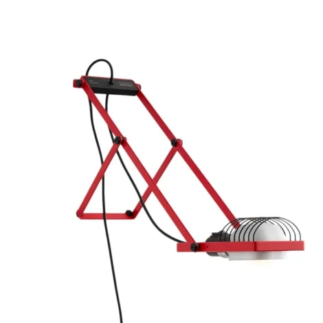 Artemide Sintesi wall lamp red