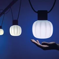 Martinelli Luce Kiki LED Kit 5 Lampade A Sospensione Luce