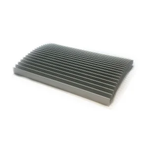 Aluminum Rectangular Lamellar Heatsink for Cooling LED Modules