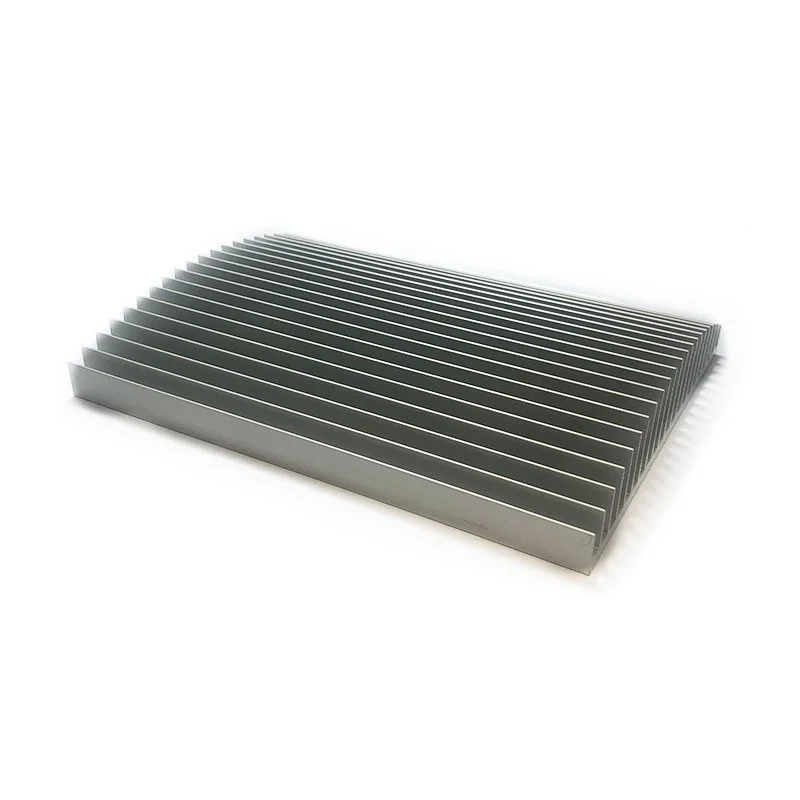 Aluminum Rectangular Lamellar Heatsink for Cooling LED Modules Aluminum Rectangular Lamellar Heatsink for Cooling LED Modules