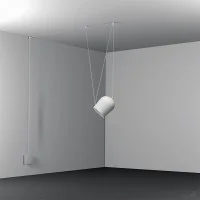 Cattaneo Nuts Suspension Lamp LED Dimmable Aluminum Head System