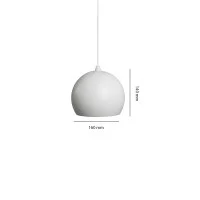 Cattaneo Ball Lampada a Sospensione LED Dimmerabile Head System