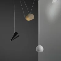 Cattaneo Ball Lampada a Sospensione LED Dimmerabile Head System