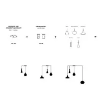 Cattaneo Rosone Da Soffitto Easy System Da 5 A 8 Moduli Uscite