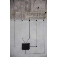 Cattaneo Easy System Ceiling Rose From 5 To 8 Modules Side exits