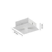 Cattaneo Rosone Da Soffitto Easy System Base Singola