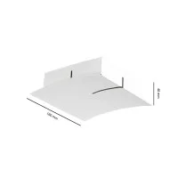 Cattaneo Rosone Da Soffitto Easy System Da 2 A 4 Moduli Base