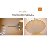 Flos Small Inox Channel With Grid And Chip Led for Flos Led