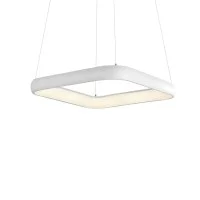 PAN Kart Suspension Lamp LED 3000K In White Aluminum For Indoor