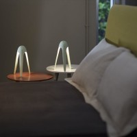 Martinelli Cyborg 825 Lampada Da Tavolo LED Sensore Touch in