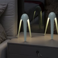 Martinelli Cyborg 825 Lampada Da Tavolo LED Sensore Touch in
