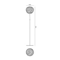 Artemide Meteorite Lampada Da Terra 350 mm LED Dimmerabile By