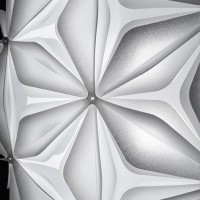 Slamp La Vie Ceiling/Wall Medium Dimmable Applique Lamp With