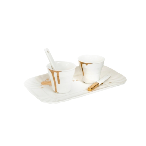 Seletti Estetico Quotidiano Set da Caffè da 2 tazze Limited Edition 20° Anniversario