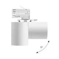 Logica Unico Dicro LED GU10 Proiettore Da Binario Orientabile