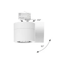 Logica Unico AR111 LED GU10 Proiettore Da Binario Orientabile