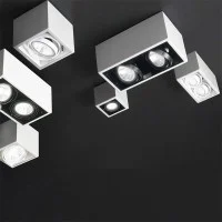 Logica Container Square GU10 Spotlight For Adjustable Led