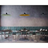 Martinelli Luce Lent LED Dimmable Suspension Lamp With Diffused