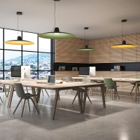 Martinelli Luce Lent LED Dimmable Suspension Lamp With Diffused
