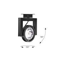 Logica Orbit LED GU10 Proiettore Da Binario Orientabile Per