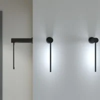 Martinelli Luce Mosca LED Applique Wall Lamp With Indirect