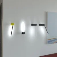 Martinelli Luce Mosca LED Applique Wall Lamp With Indirect