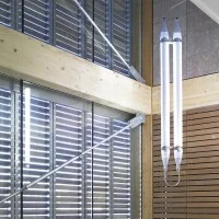 iGuzzini iSign Apparecchio Tubolare Luce Diffusa LED Da Parete